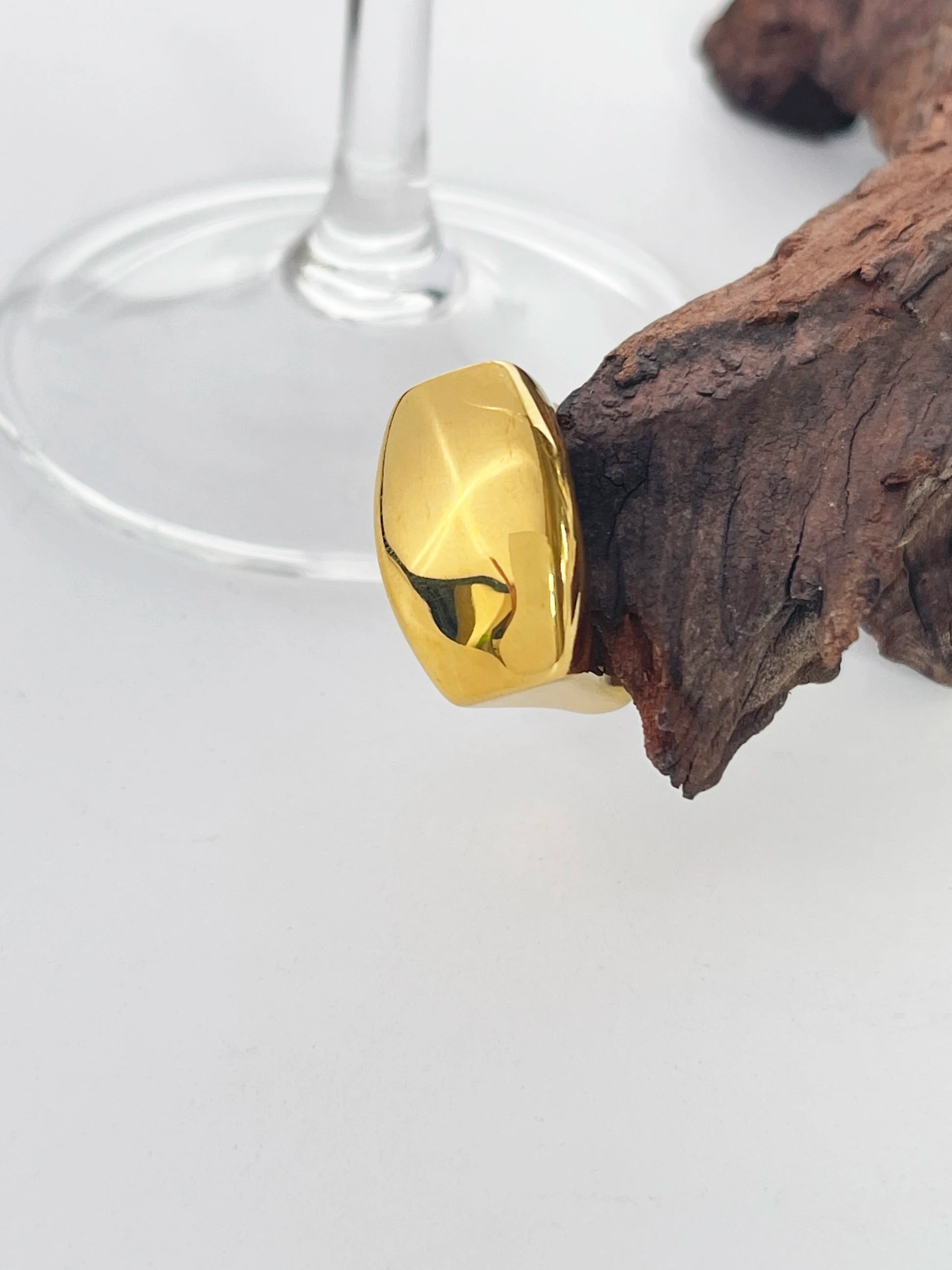 The Sculpted Dome Ring
