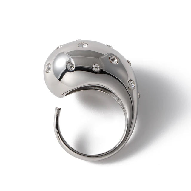 The Aurora Open Dome Ring