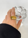 The Sculpted Dome Ring